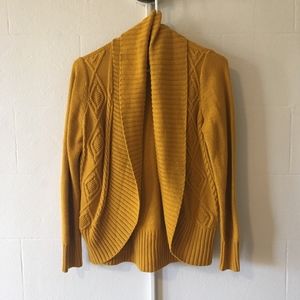 Mustard Mossimo Cardigan